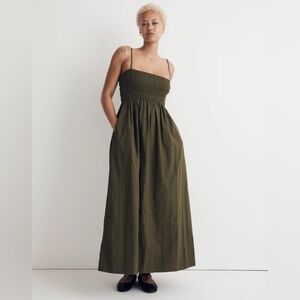 Madewell Theo Sleeveless Midi Dress XL